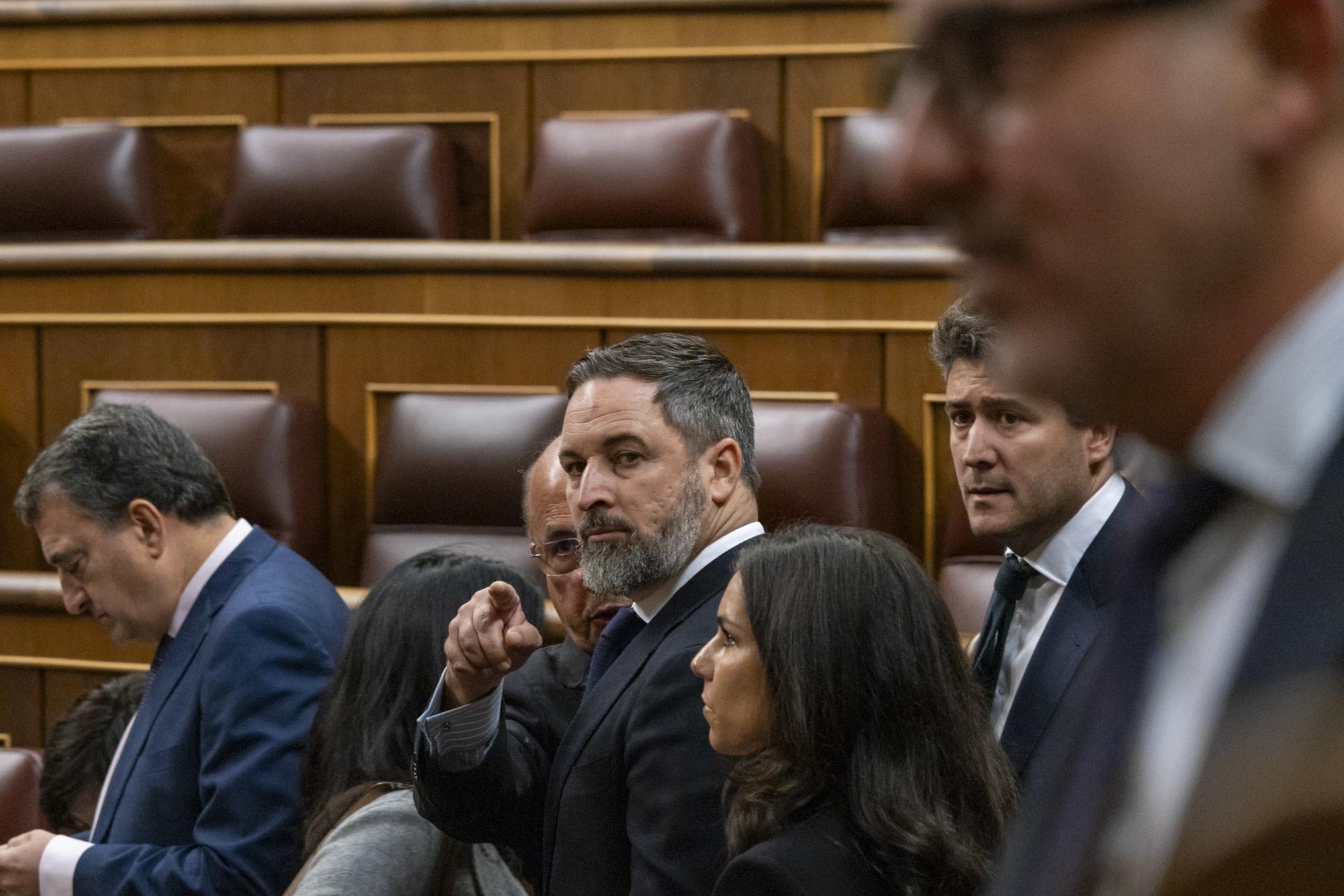 Santiago Abascal Debate investidura Pedro Sánchez 7